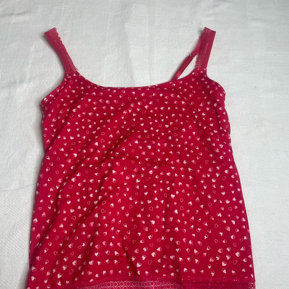 Jessica Simpson Red Heart Camisole